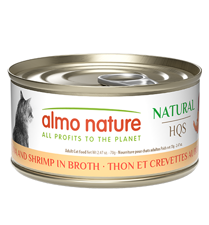 Natural HQS Tuna and Shrimp in broth
